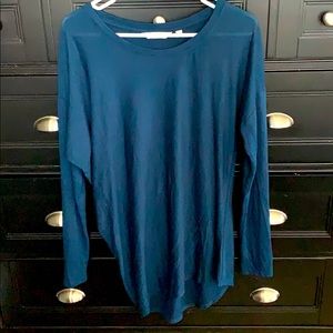 Athleta Cloudlight Teal Top, S